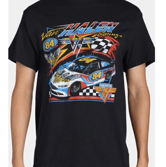 Van Halen Racing Graphic T-Shirt - Picture 1 of 2